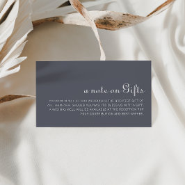 Einfache Abend Boho Wedding wünscht sich gut Begleitkarte