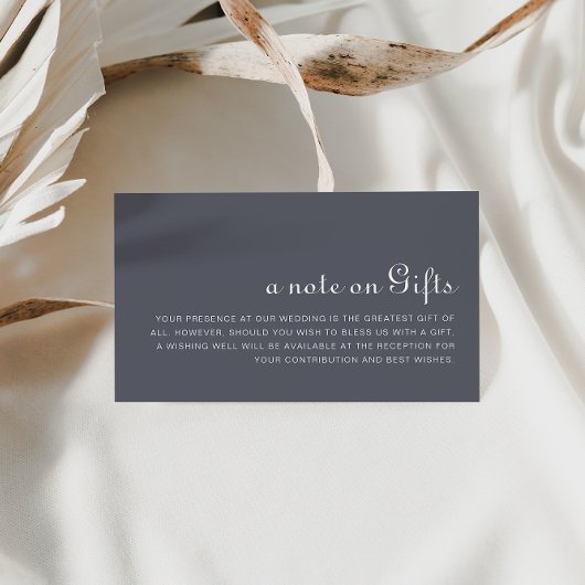 Einfache Abend Boho Wedding wünscht sich gut Begleitkarte