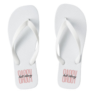 Einfache, aber klassische Verbindung von Flip Flop Badesandalen