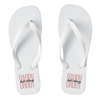 Einfache, aber klassische Verbindung von Flip Flop Badesandalen