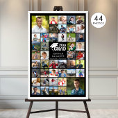 Einfache Abschluss 44-FotoCollage - benutzerdefini Poster