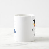 Einfache Abschluss-Feier Kaffee Tasse (Mittel)