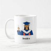 Einfache Abschluss-Feier Kaffee Tasse (Links)