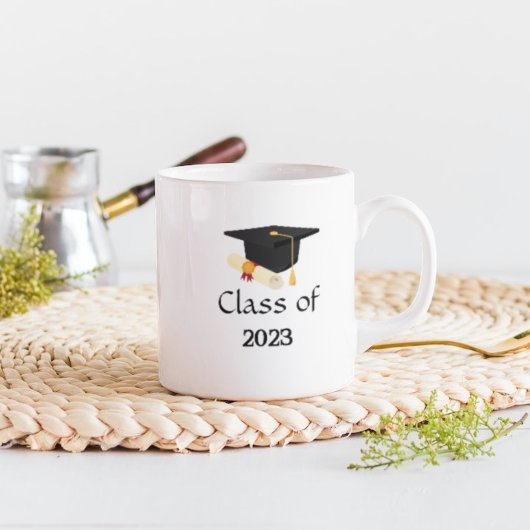 Einfache Abschluss-Feier Kaffee Tasse