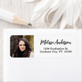 Einfache Abschluss Foto Rücksendeadresse (Insitu)