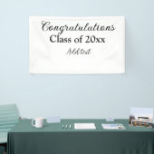 Einfache Abschluss Gratulationen minimalen Zusatz Banner (Messeveranstaltung)