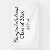 Einfache Abschluss Gratulationen minimalen Zusatz Banner (Vertikal)