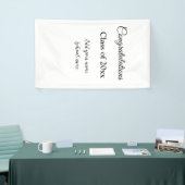 Einfache Abschluss Gratulationen minimalen Zusatz  Banner (Messeveranstaltung)