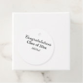 Einfache Abschluss Gratulationen minimalen Zusatz Geschenkanhänger (Beispiel)