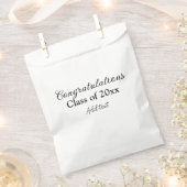 Einfache Abschluss Gratulationen minimalen Zusatz Geschenktütchen (Ausgeschnitten)