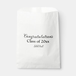 Einfache Abschluss Gratulationen minimalen Zusatz  Geschenktütchen