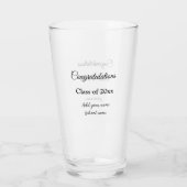 Einfache Abschluss Gratulationen minimalen Zusatz Glas (Rückseite)