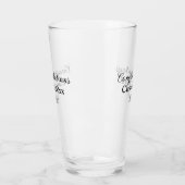Einfache Abschluss Gratulationen minimalen Zusatz Glas (Links)