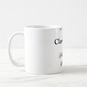 Einfache Abschluss Gratulationen minimalen Zusatz Kaffeetasse