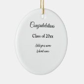 Einfache Abschluss Gratulationen minimalen Zusatz Keramik Ornament (Rechts)