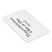 Einfache Abschluss Gratulationen minimalen Zusatz Magnet (Rechte Seite)