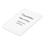 Einfache Abschluss Gratulationen minimalen Zusatz Magnet (Linke Seite)