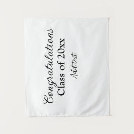 Einfache Abschluss Gratulationen minimalen Zusatz  Wandteppich