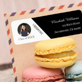 Einfache Abschluss Schwarz/Weiß