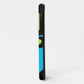Einfache, Abstrakte blaugrüne Formen Case-Mate iPhone Hülle (Hinten/Links)