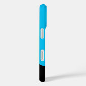 Einfache, Abstrakte blaugrüne Formen Case-Mate iPhone Hülle (Rückseite / Rechts)