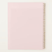 Einfache Abstrakte Linie Kunst Frau Illustration Planer (Rückseite)