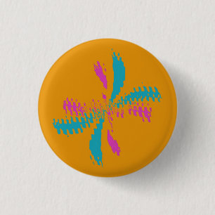 Einfache Abstrakte Schmetterlingsflüge - Messlatte Button
