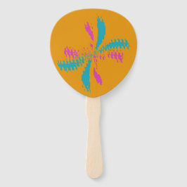 Einfache Abstrakte Schmetterlingsflüge - Messlatte Fächer