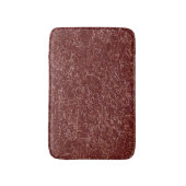 Einfache Abstrakte Thread Art Red Pattern Badematte (Vorderseite Vertikal)