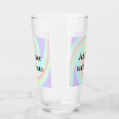 Einfache Acrylpour-Marmor fügen Sie Ihren Textname Glas (Rechts)