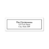 Einfache Adresse Permastempel (Design)
