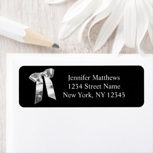 Einfache Adressenmarken Silberbroschüre für Hochze (Insitu)