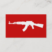 einfache ak47 visitenkarte (Rückseite)