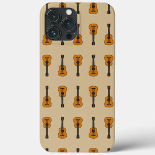 Einfache akustische Gitarre Cartoon Case-Mate iPhone Hülle