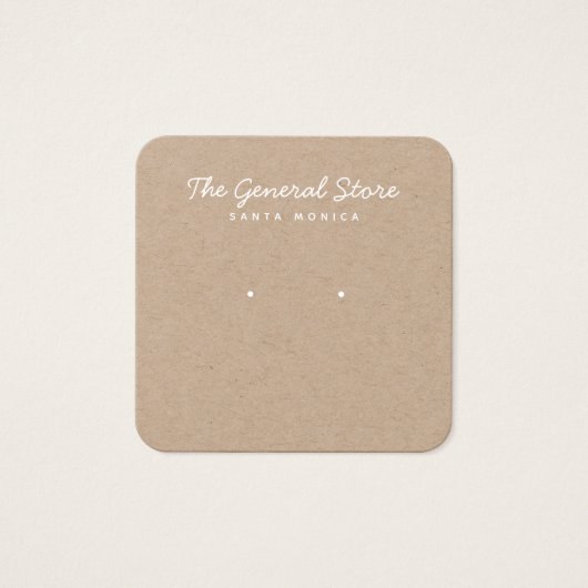 Einfache Allgemeine Speicher-Kraft-Earring-Display (Vorderseite)