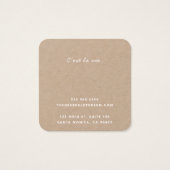 Einfache Allgemeine Speicher-Kraft-Earring-Display (Rückseite)