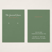 Einfache allgemeine Speicherkartenkarte (Vorne & Hinten)