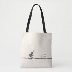Einfache Alltags-Tasche – Wiederverwendbar & Styli Tasche