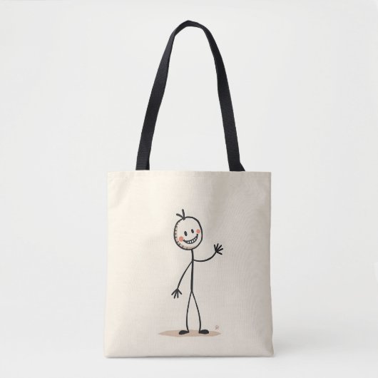 Einfache Alltags-Tasche – Wiederverwendbar & Styli Tasche (Vorderseite)