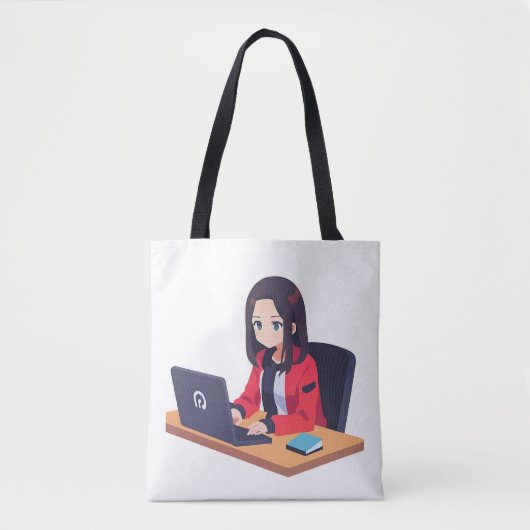 Einfache Alltags-Tasche – Wiederverwendbar & Styli Tasche (Vorderseite)