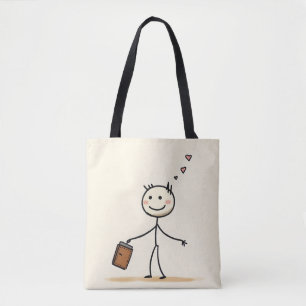 Einfache Alltags-Tasche – Wiederverwendbar & Styli Tasche