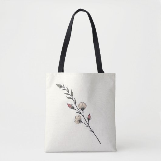 Einfache Alltags-Tasche – Wiederverwendbar & Styli Tasche (Vorderseite)