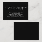 Einfache Änderung der Adresse in Skripten Begleitkarte (Vorne/Hinten)