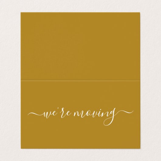 Einfache Änderung der Adresskarte durch Skripte Visitenkarten (Außenseite Aufgefaltet)