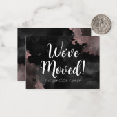 Einfache Änderung der Announcement-Karte Mitteilungskarte (Vorderseite/Rückseite Beispiel)