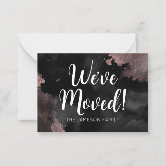 Einfache Änderung der Announcement-Karte Mitteilungskarte (Vorderseite)