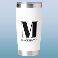 Einfache Anfangsbezeichnung für Monogramm