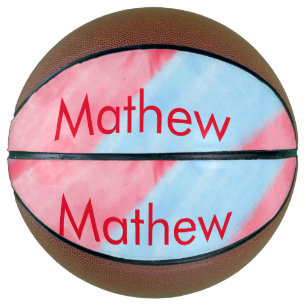 Einfache Anfangsbuchstabe Monogramm tragen Sie Ihr Basketball
