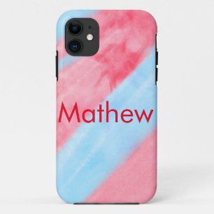 Einfache Anfangsbuchstabe Monogramm tragen Sie Ihr Case-Mate iPhone Hülle