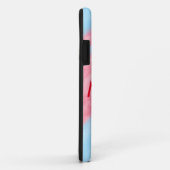 Einfache Anfangsbuchstabe Monogramm tragen Sie Ihr Case-Mate iPhone Hülle (Hinten/Rechts)